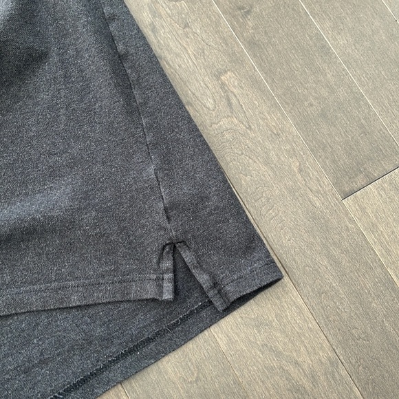 GAP Men's Dark Grey Polo Short Sleeved Button Collar T-Shirt - Picture 7 of 10